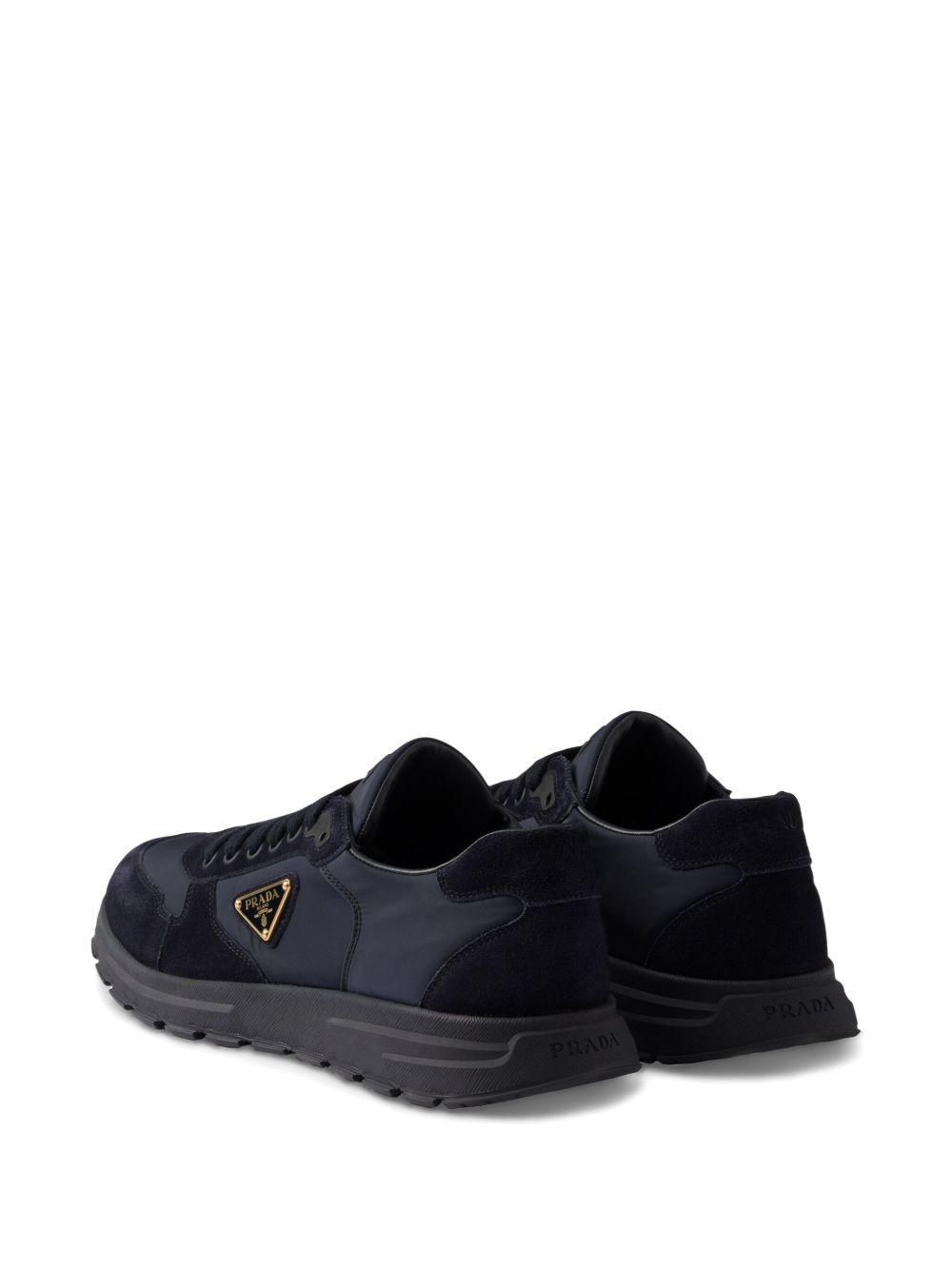 Prax 01 suede-panelled sneakers - 3