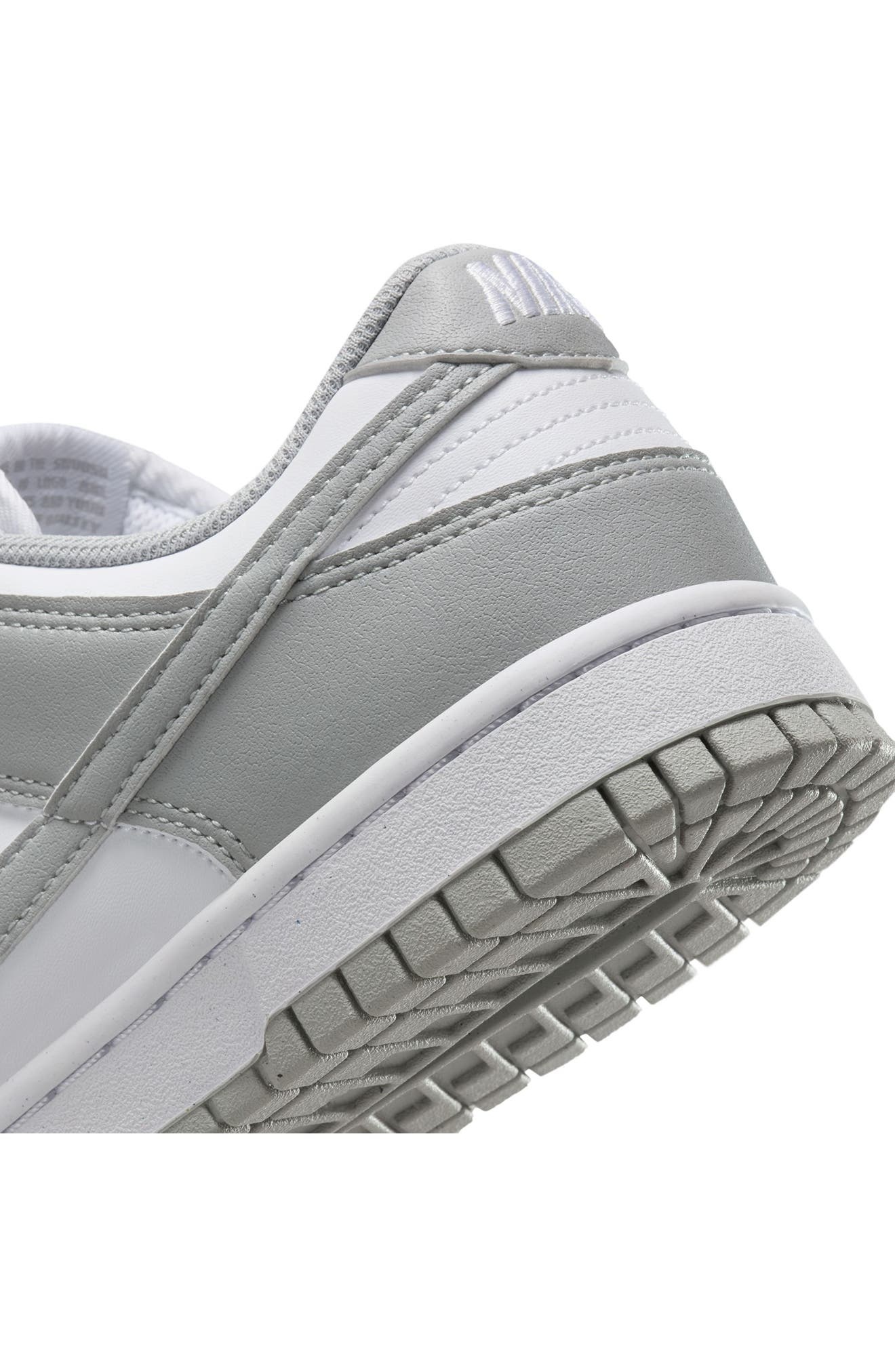 Nike Dunk Low Next Nature Sneaker in 113 White/ltskgy at Nordstrom - 8