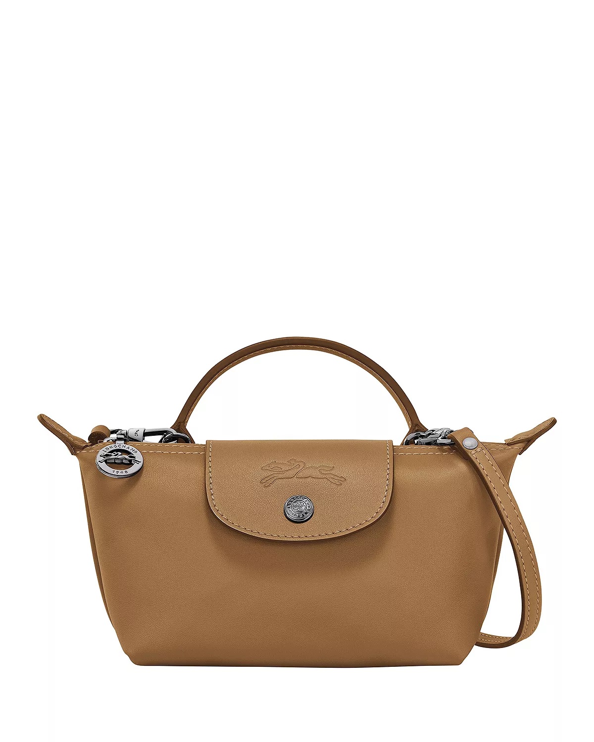 Le Pliage Xtra Leather Mini Crossbody Pouch - 1