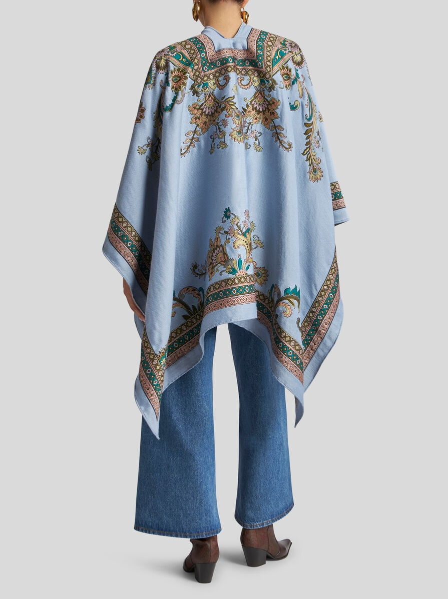 FIL COUPÉ JACQUARD CAPE - 4