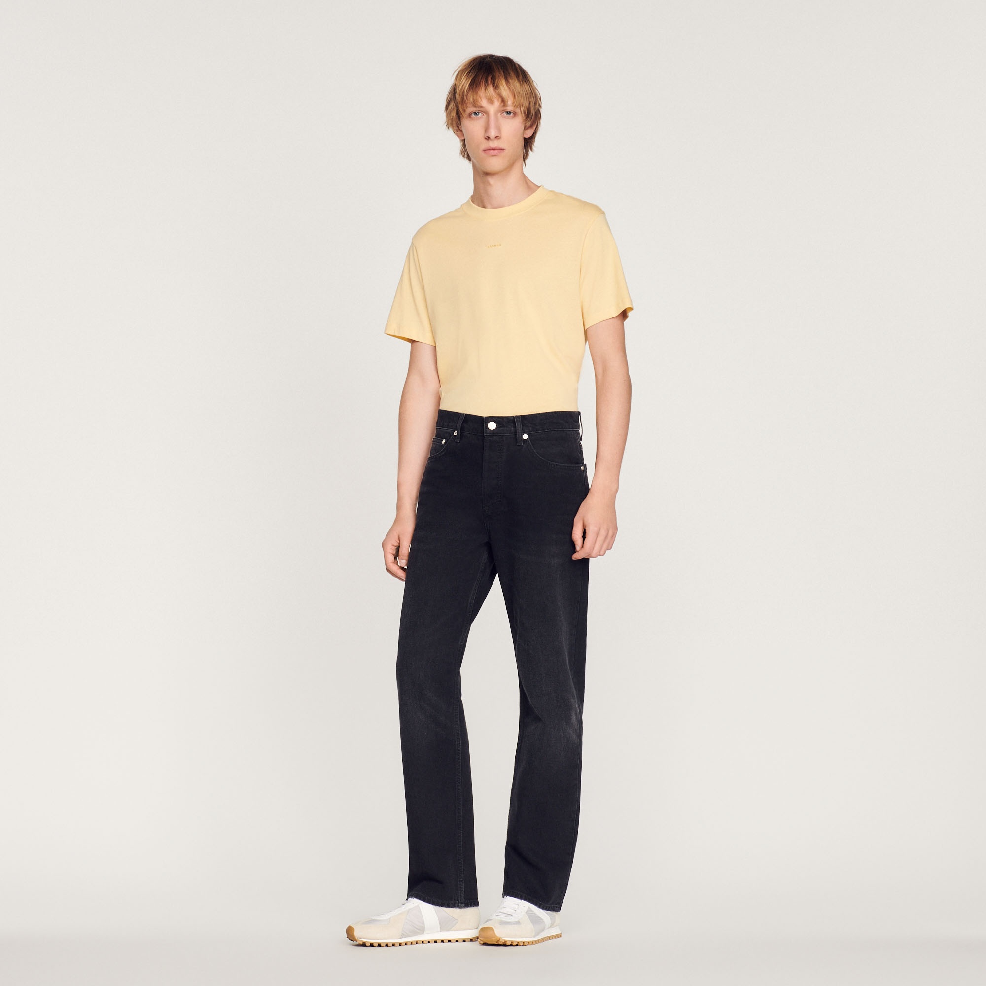 Organic cotton straight-leg jeans - 3
