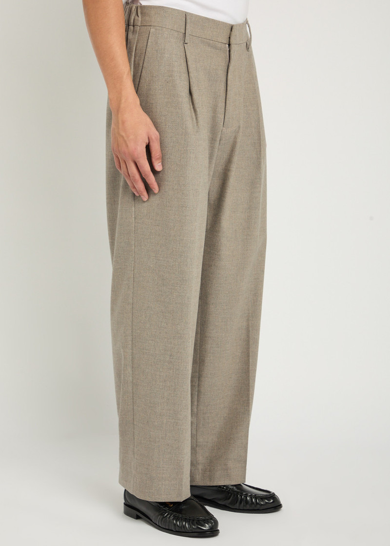 NN07 NN07 Kay Pleated Straight-leg Woven Trousers outlook