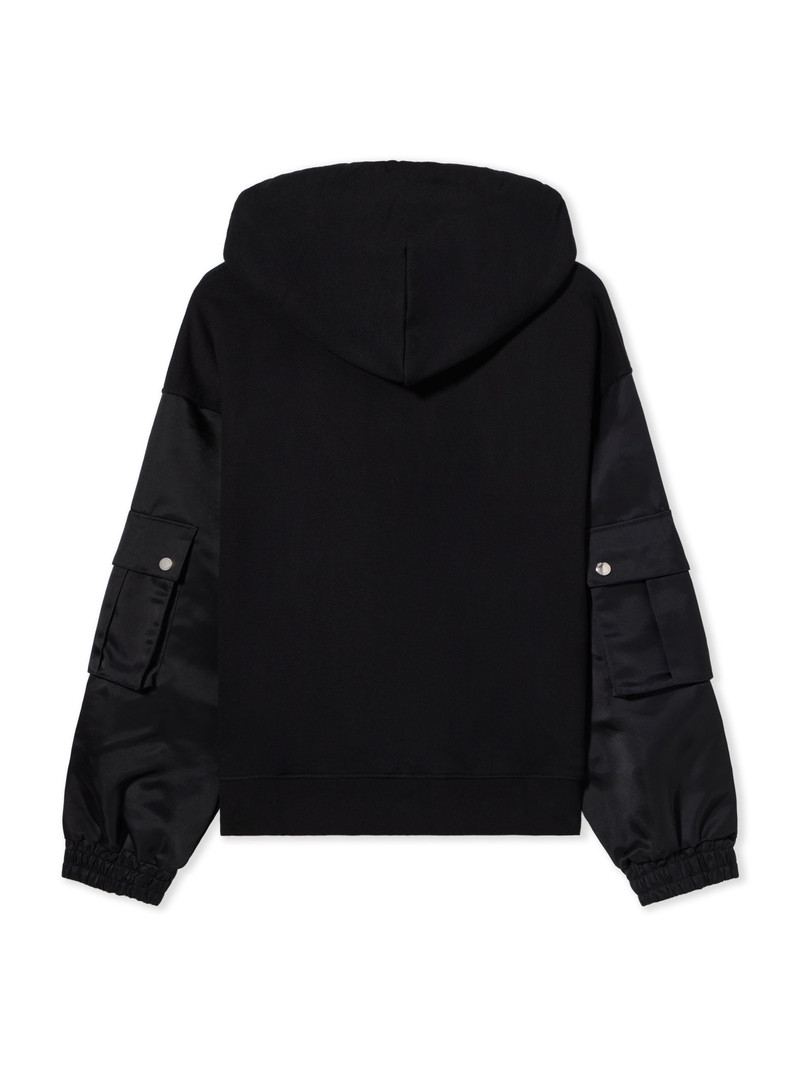 Off Stamp Hybr Nylon Hoodie 1