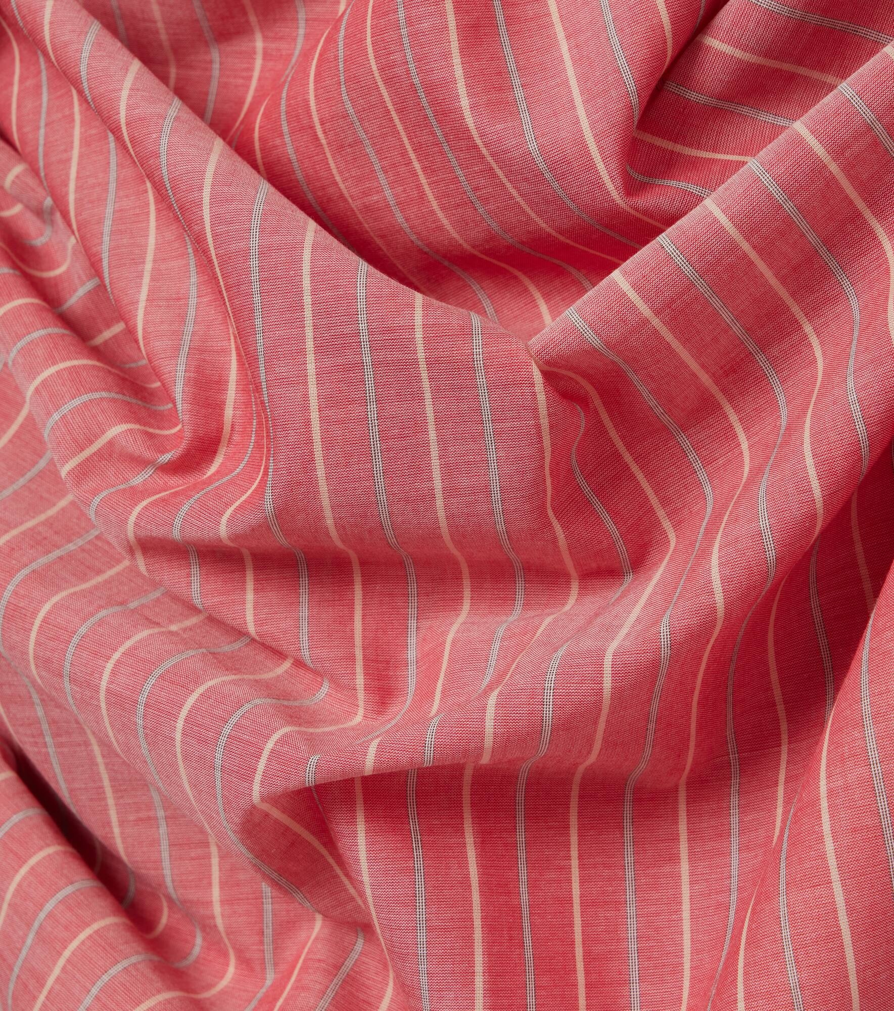 Guel striped cotton scarf - 4