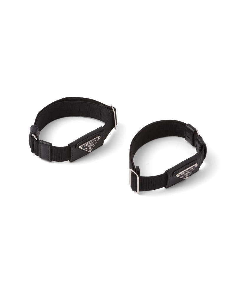 Prada Elasticized sleeve bands outlook