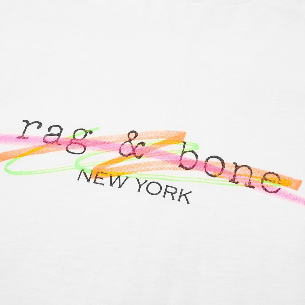 Rag & Bone Highlighter Logo Tee - 2