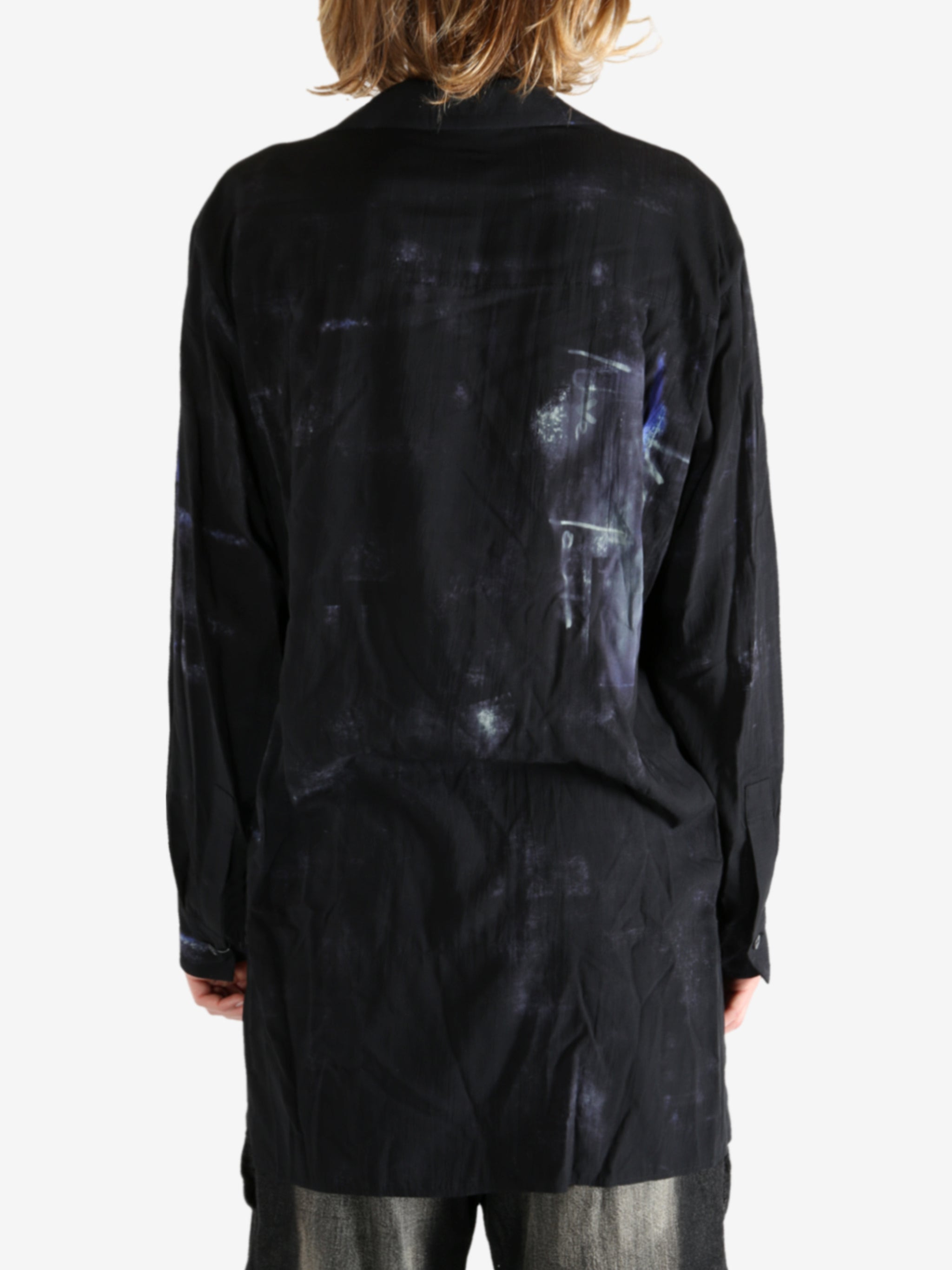 Y'S - Women O-Open Collart Shirt - 3