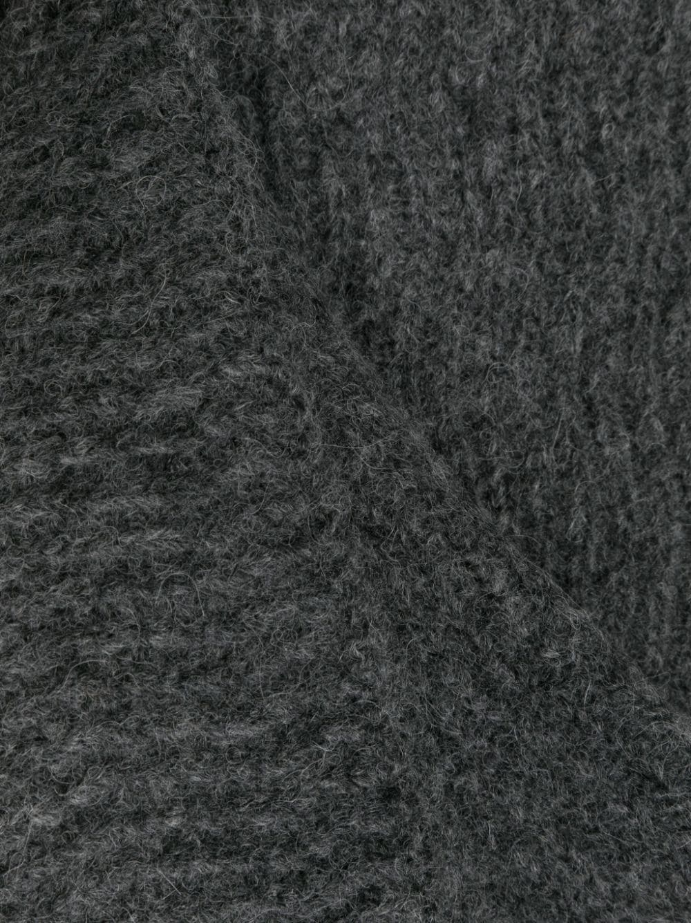 chunky-knit wraparound-style scarf - 3