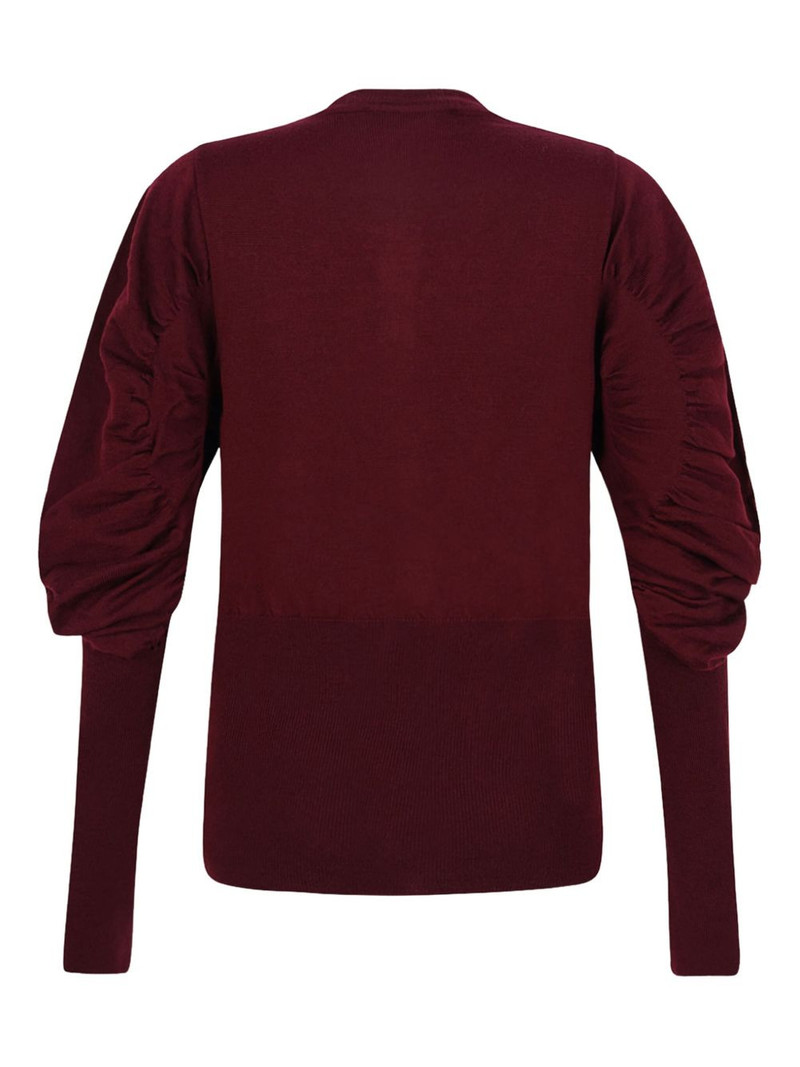 Vivienne Westwood ruched buttoned cardigan outlook