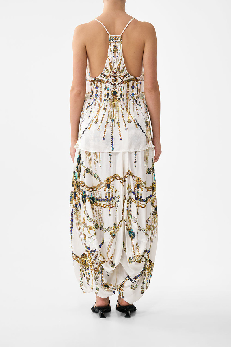 CAMILLA T-BACK SHOESTRING TOP outlook