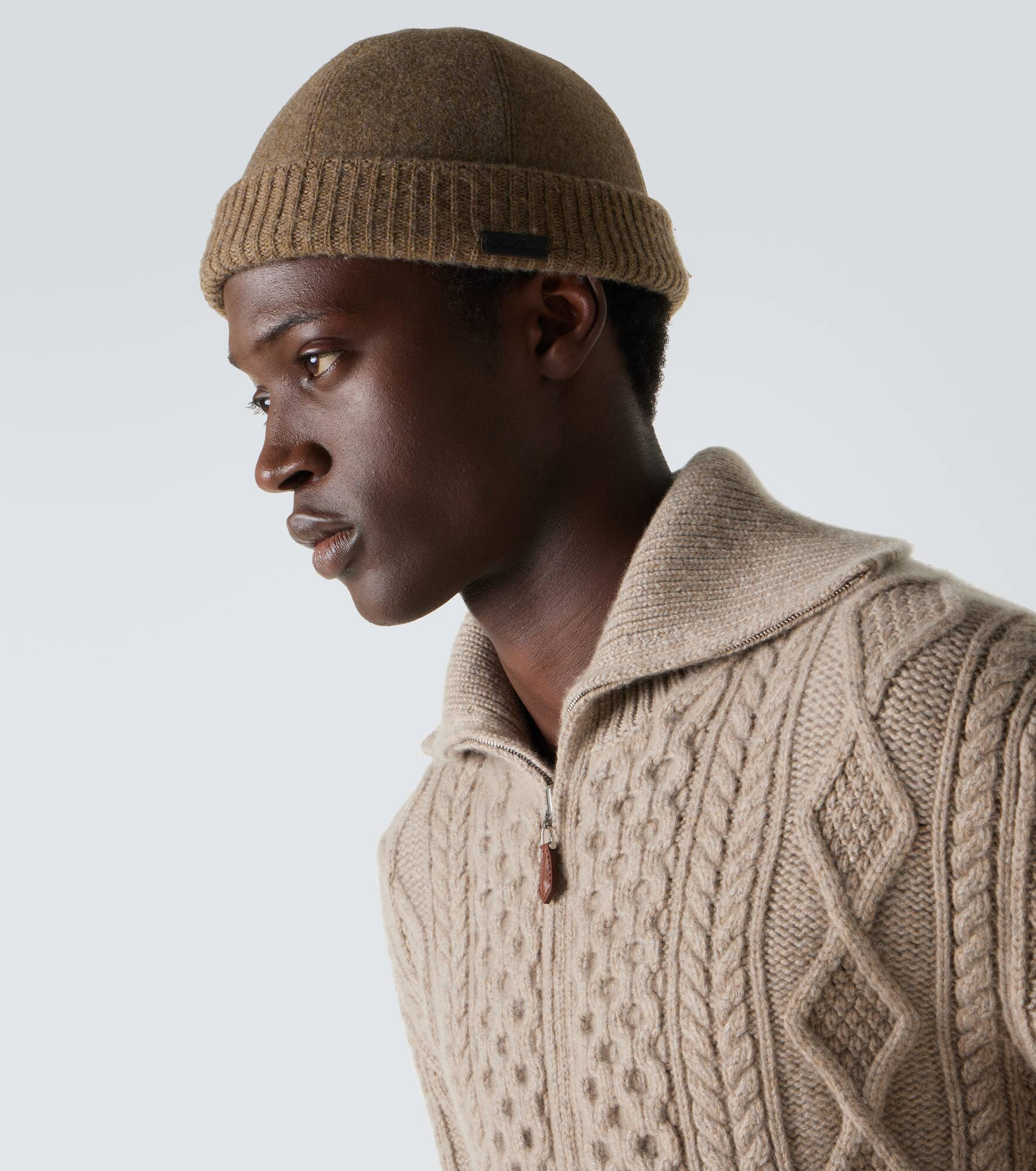 Cashmere beanie - 2