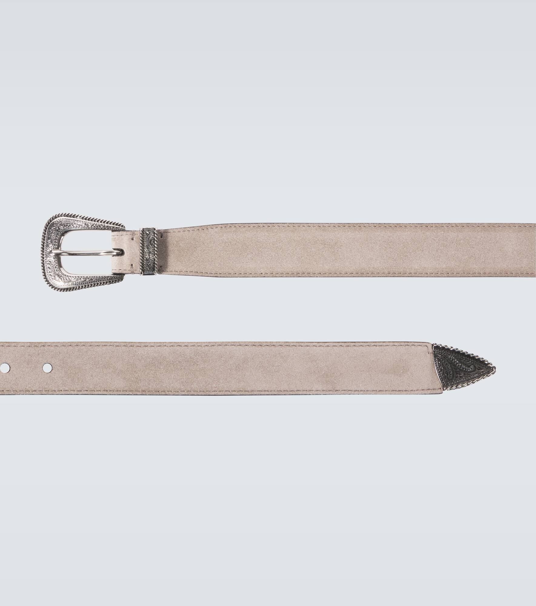 Suede belt - 4