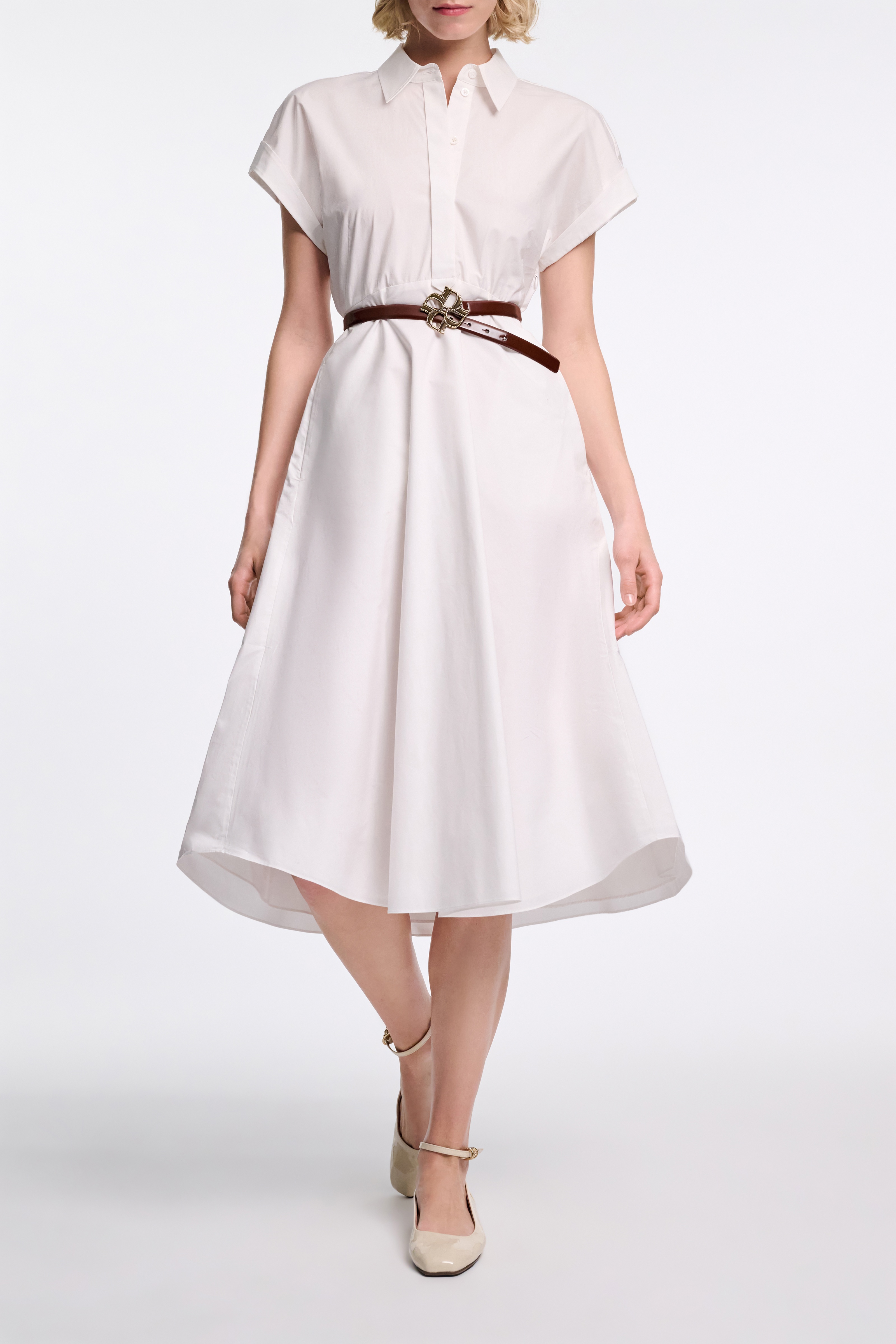 POPLIN POWER dress - 3