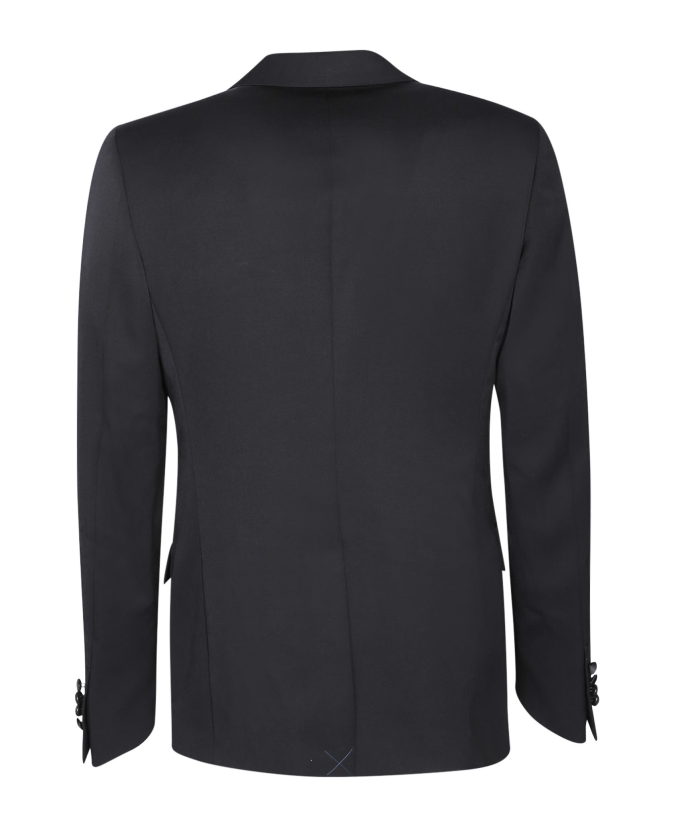 Black Wool Blazer - 2