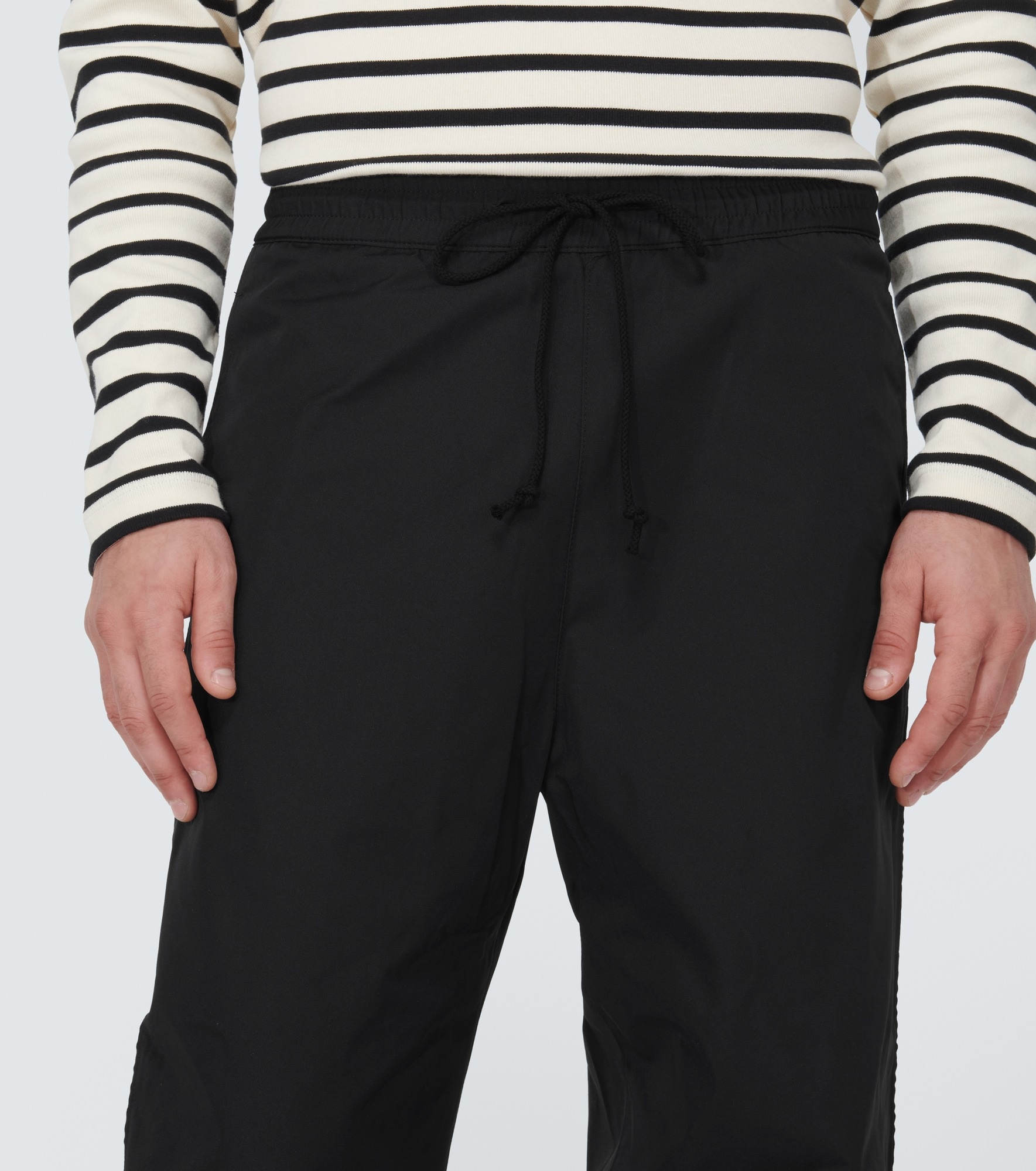 Wide-leg sweatpants - 5