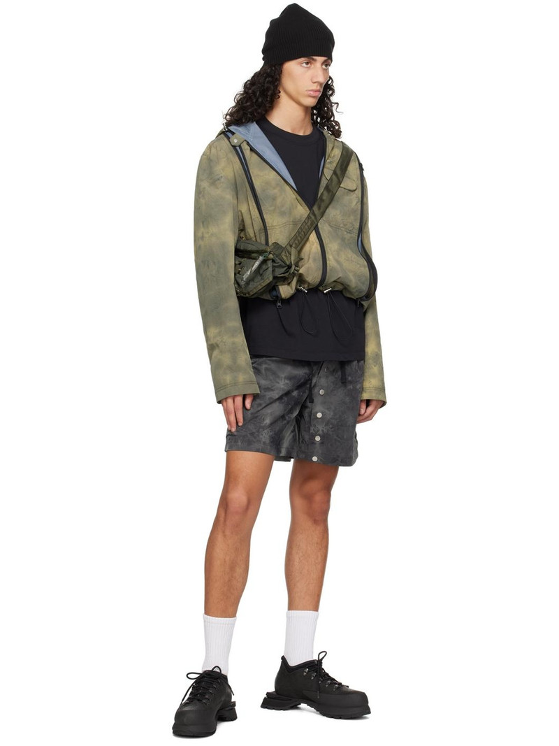 FFFPOSTALSERVICE Khaki Zip Vent Jacket outlook