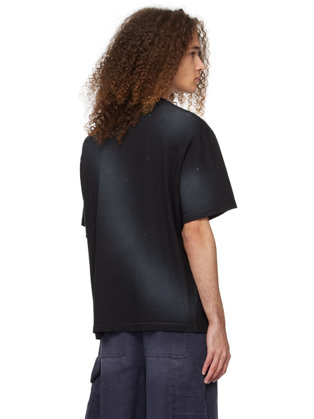 Black Faded T-Shirt - 3