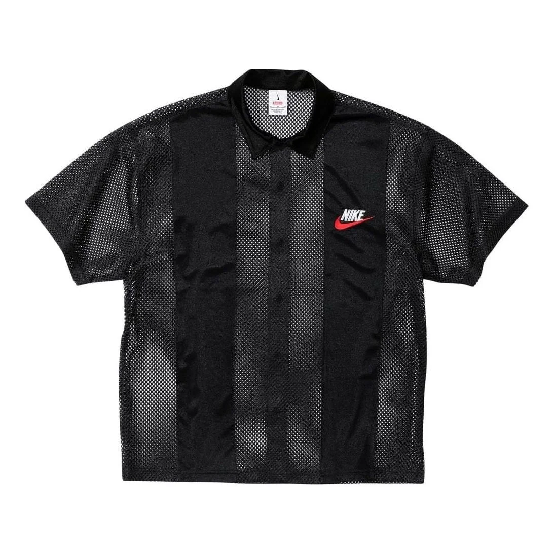 Supreme x Nike Mesh S/S Shirt 'Black' SUP-SS24-166 - 1