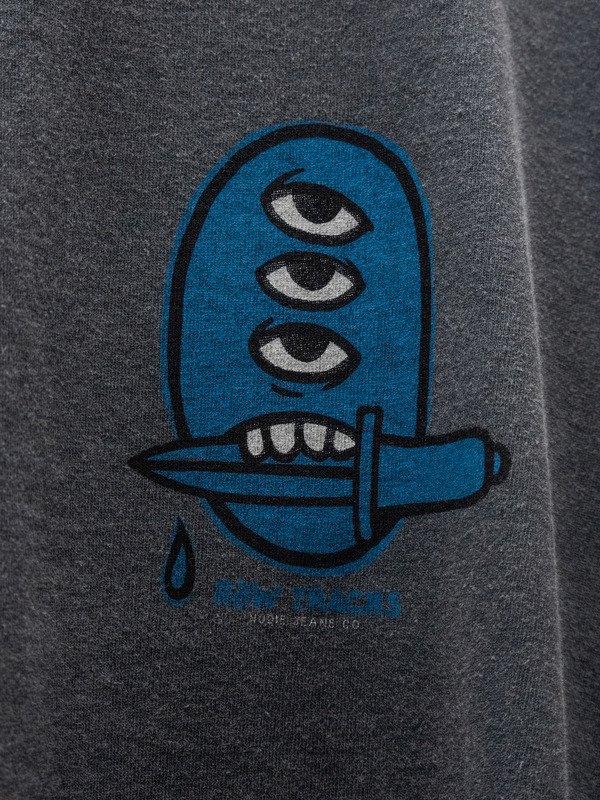 Roy Raw Tracks T-Shirt Antracite - 2