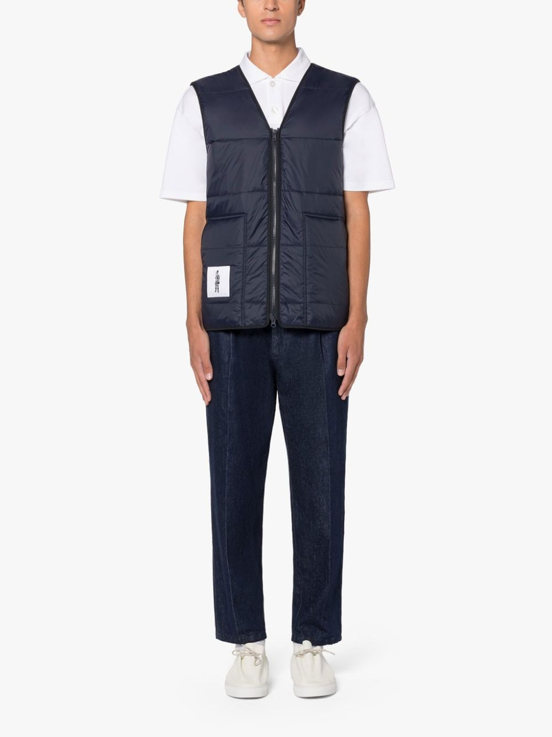 Mackintosh FOUR SEASON NAVY NYLON GILET outlook