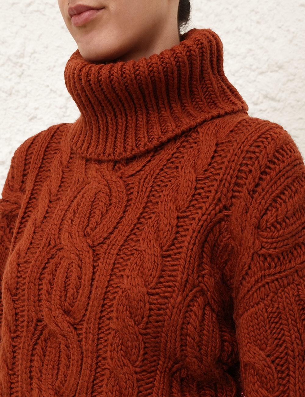 ILLUSTRATION CABLE SWEATER - 5