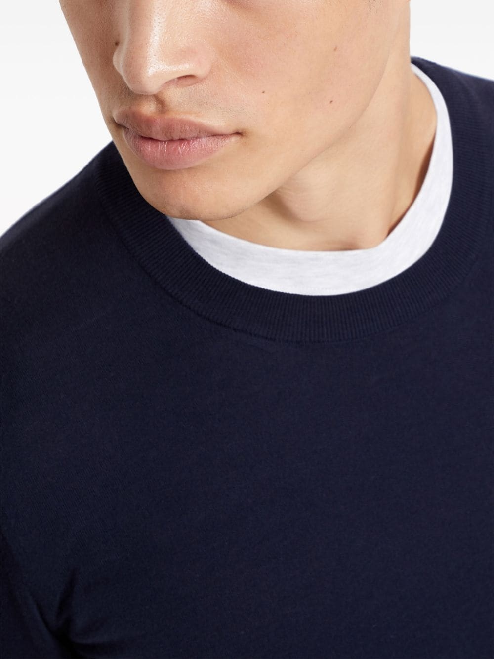 crew-neck cotton jumper - 5