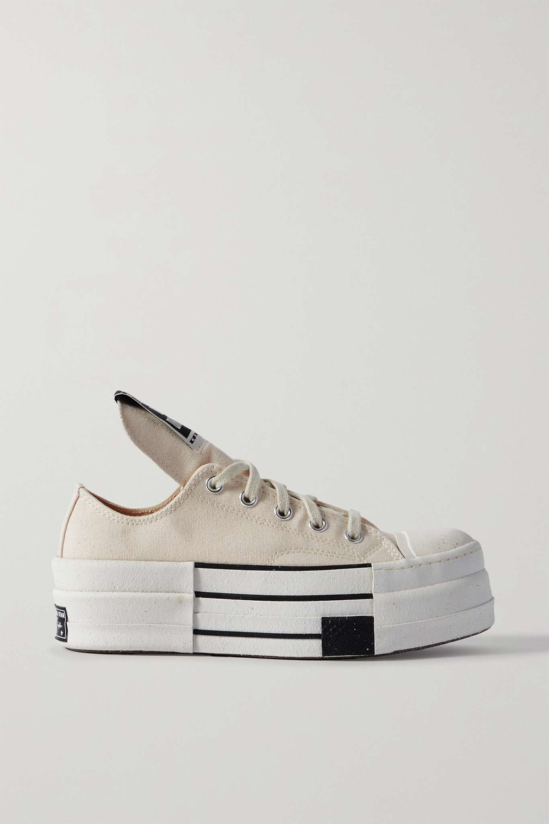 + Converse + DRKSHDW TURBODRK OX canvas sneakers - 1