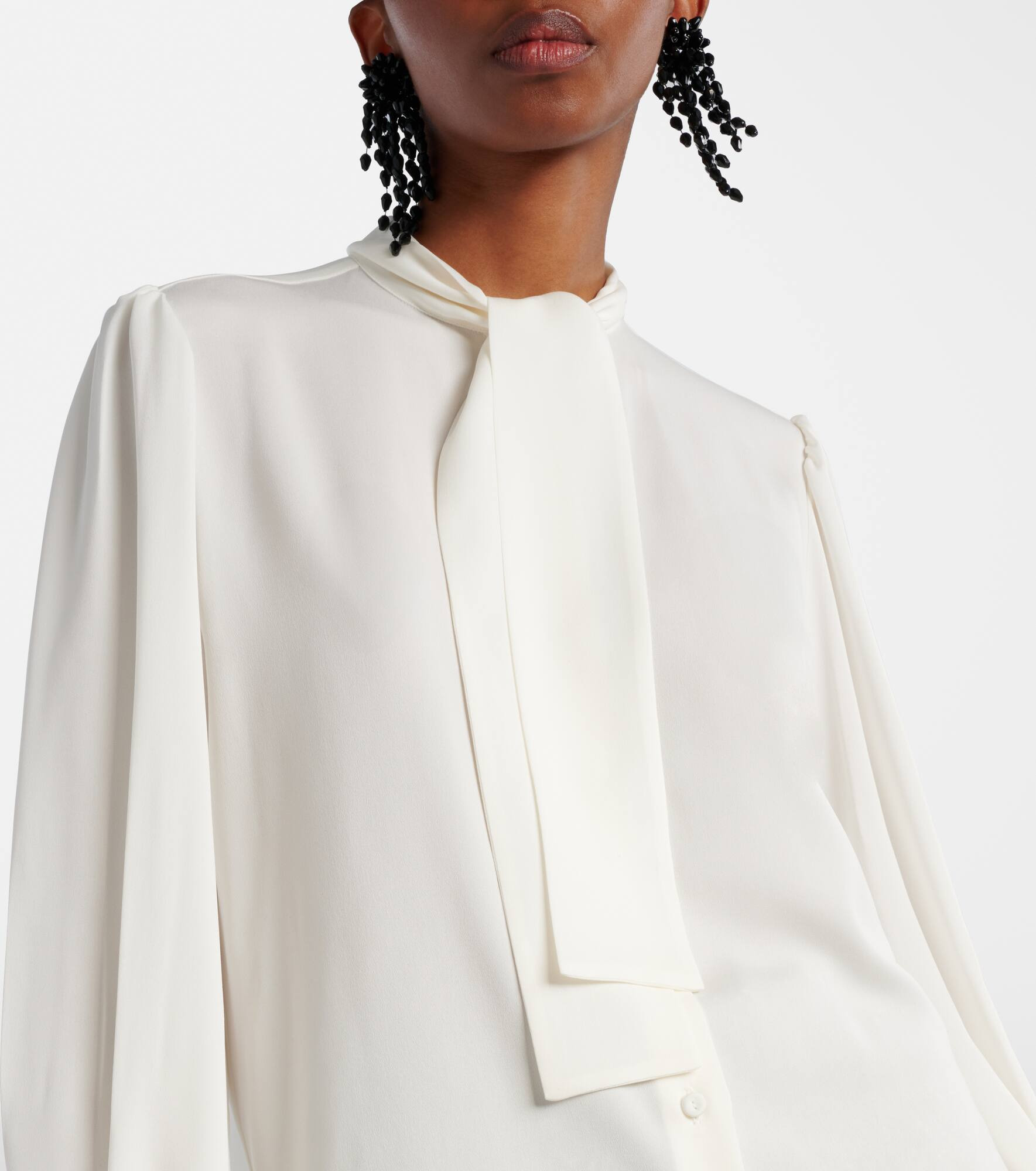 Melania silk blouse - 4