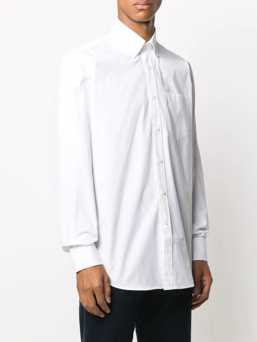 white cotton shirt - 3