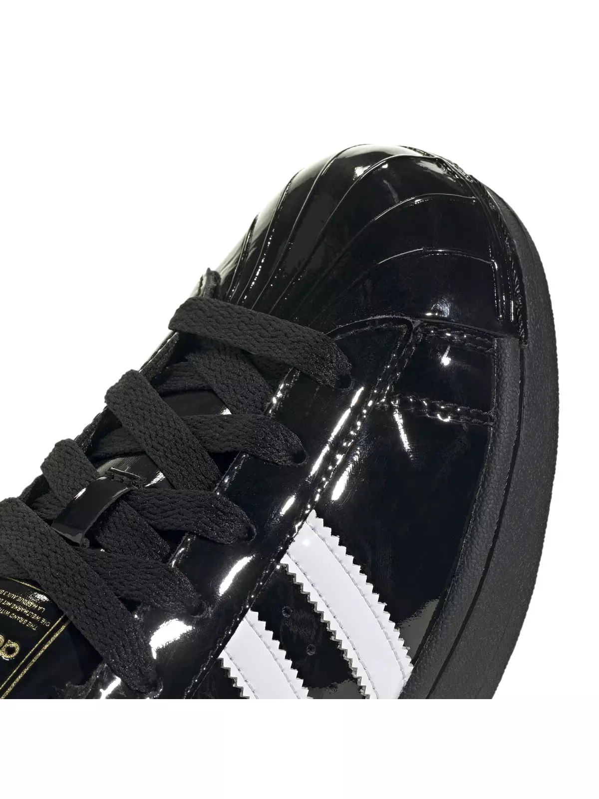 Originals Superstar II "Core Black/White/Gold Metallic" Women's Shoe - 8