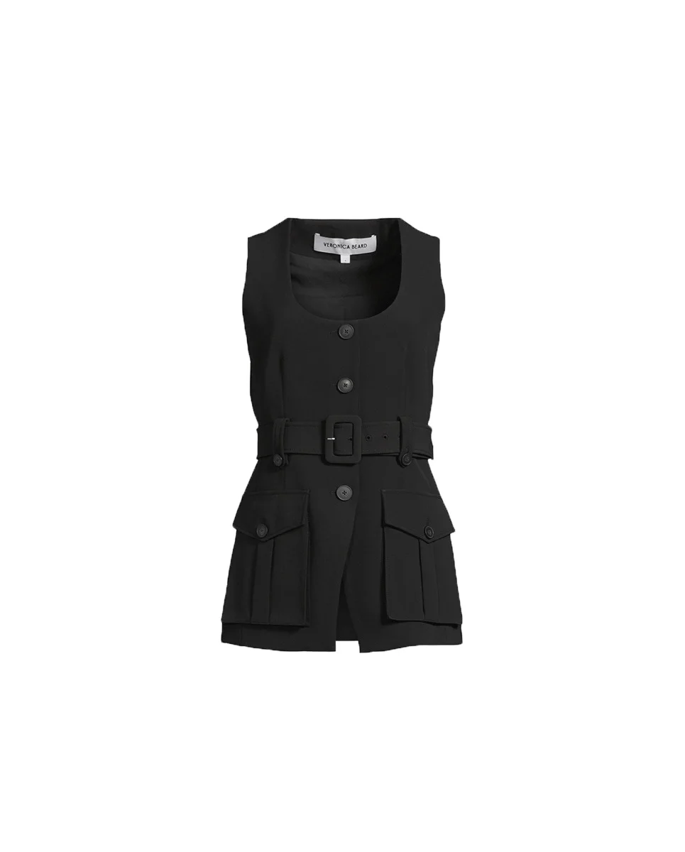 BECKER BELTED VEST - 1