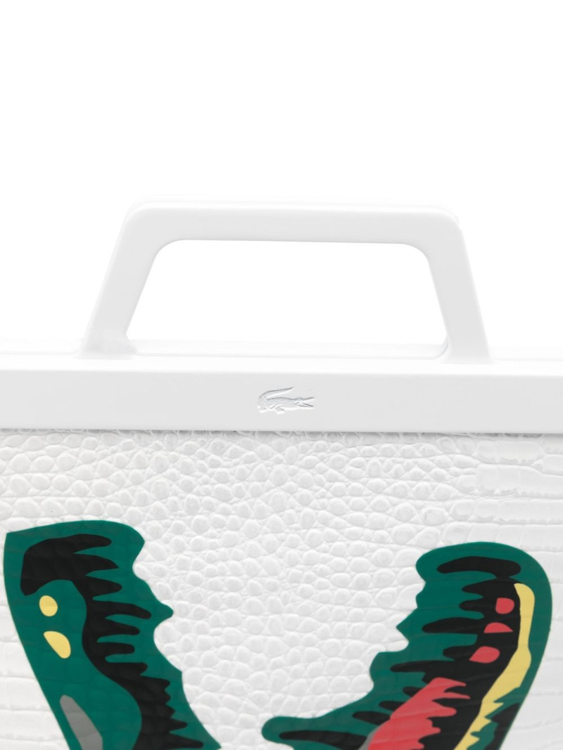 crocodile-print tote bag 4