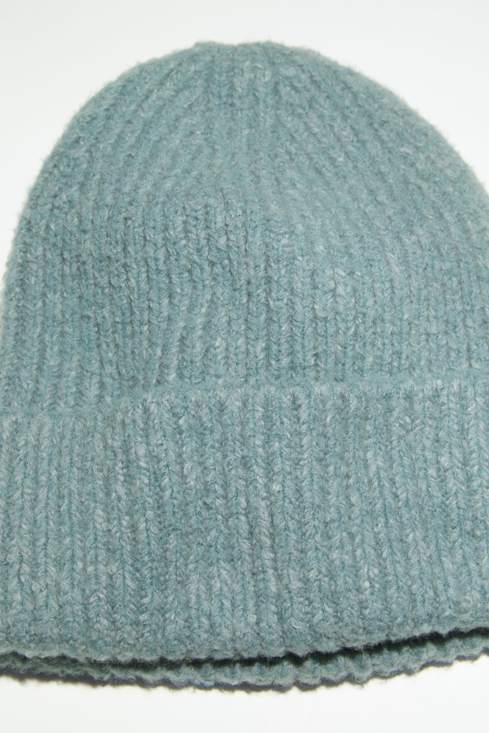 Wool blend beanie - Mineral blue - 4