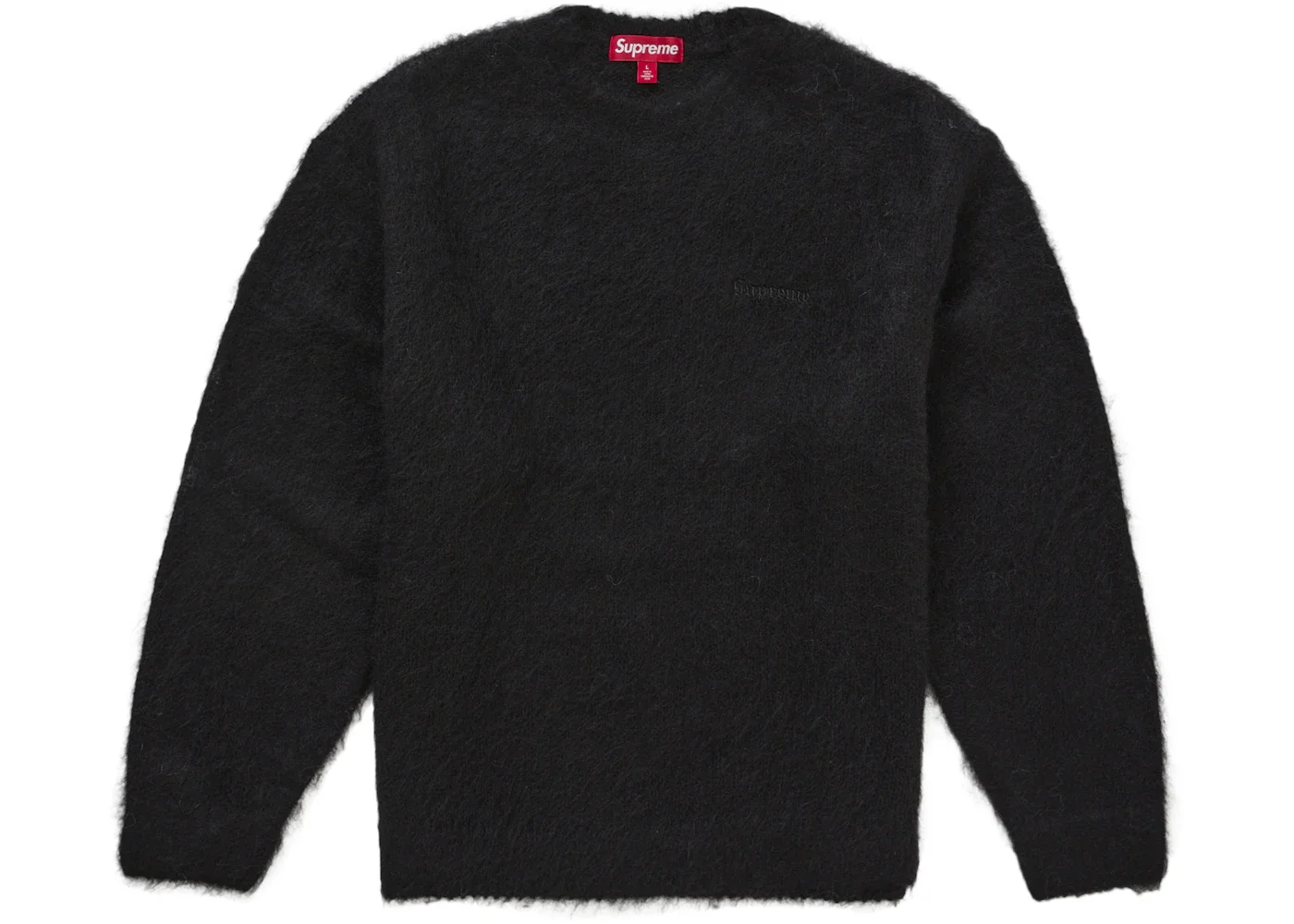 Supreme Supreme Brushed Mohair Sweater Black - da62a742-34f5-4aea 