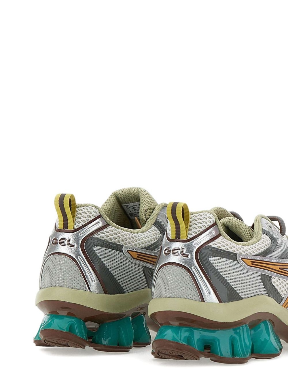 mesh panelled running sneakers - 7