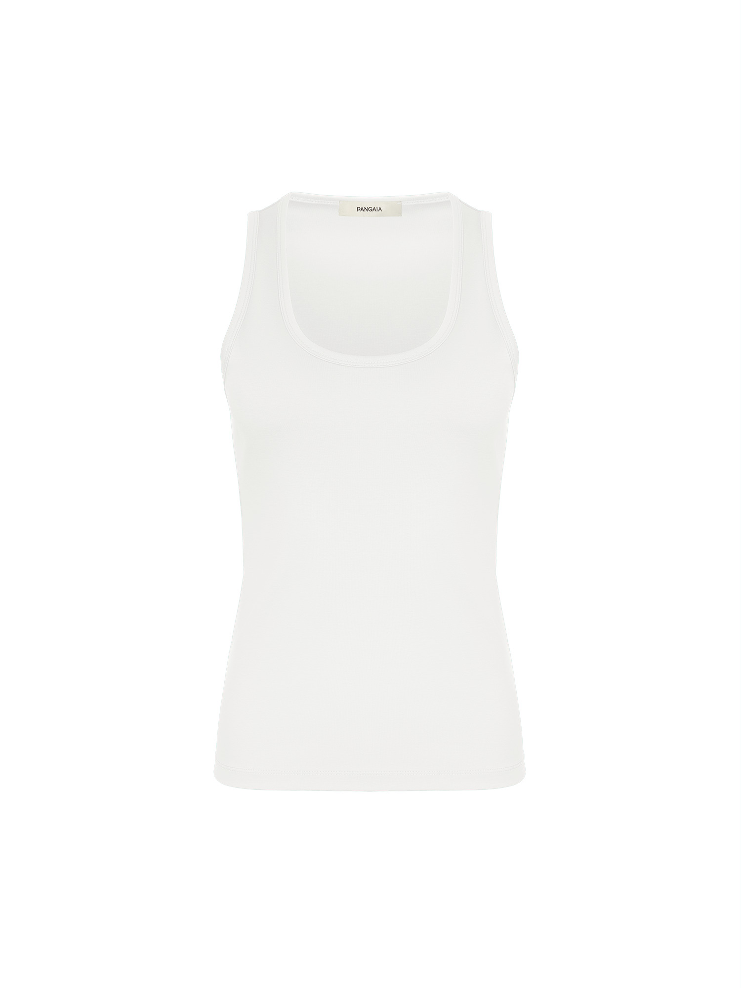 Womens  Interlock Tank Top - Off-White - 2