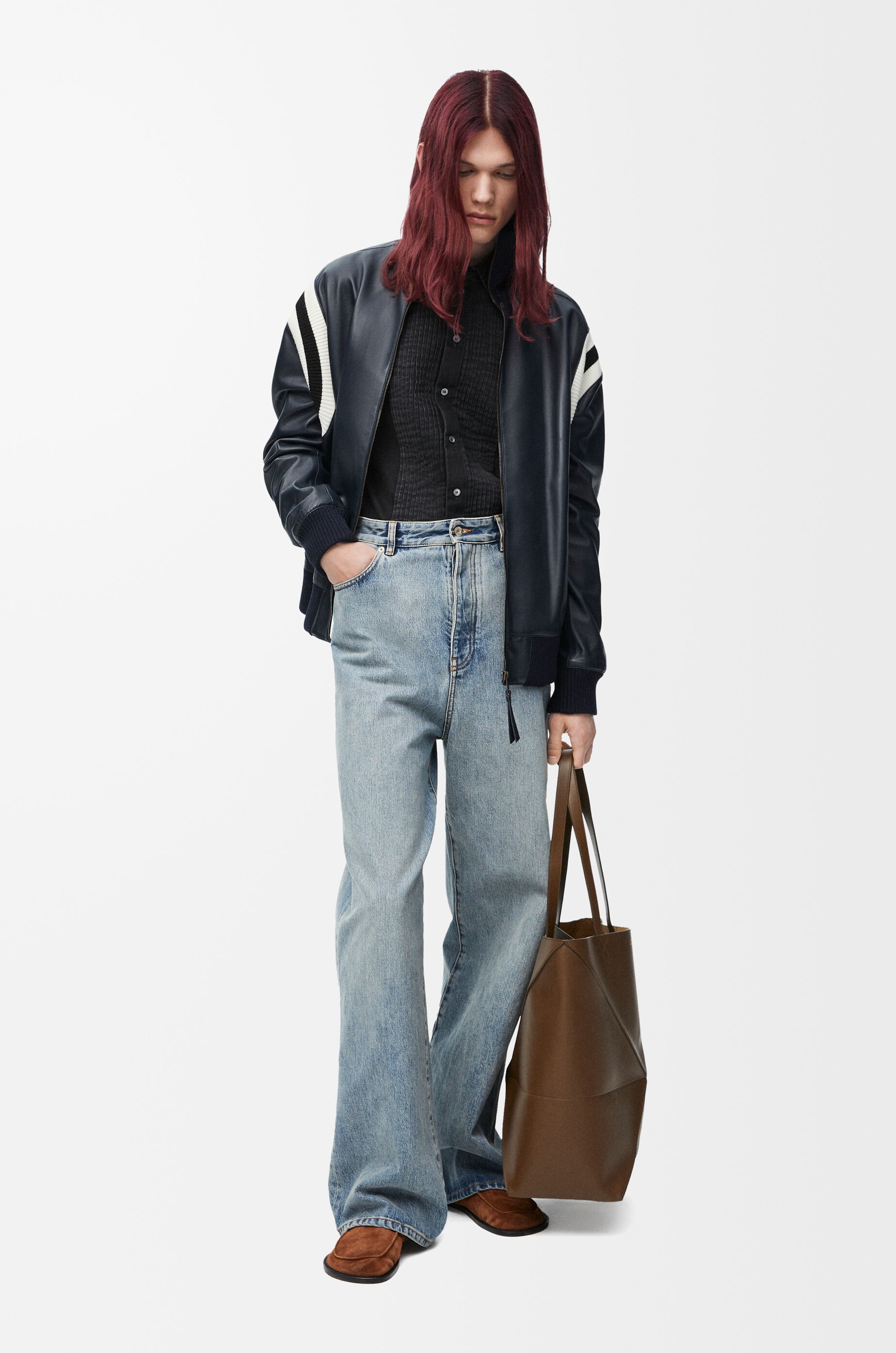Bomber jacket in nappa lambskin - 2