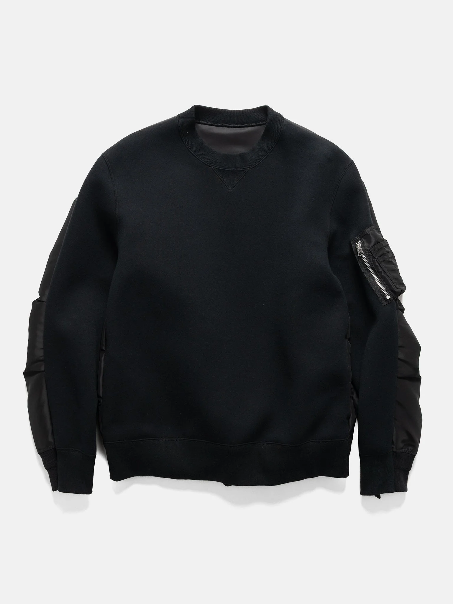 Sponge Sweat Pullover Black - 1