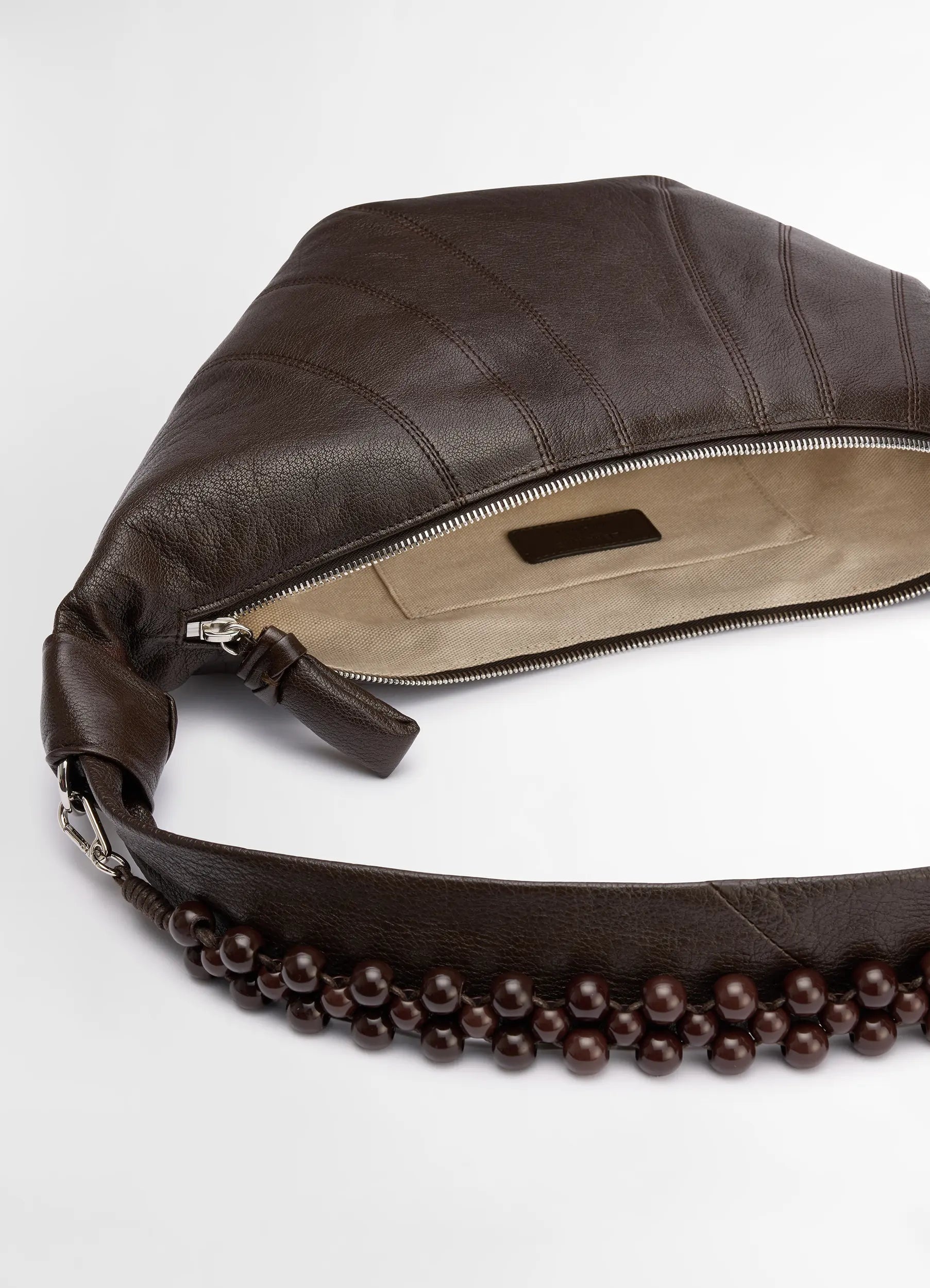 PEARLS MEDIUM CROISSANT BAG - 6