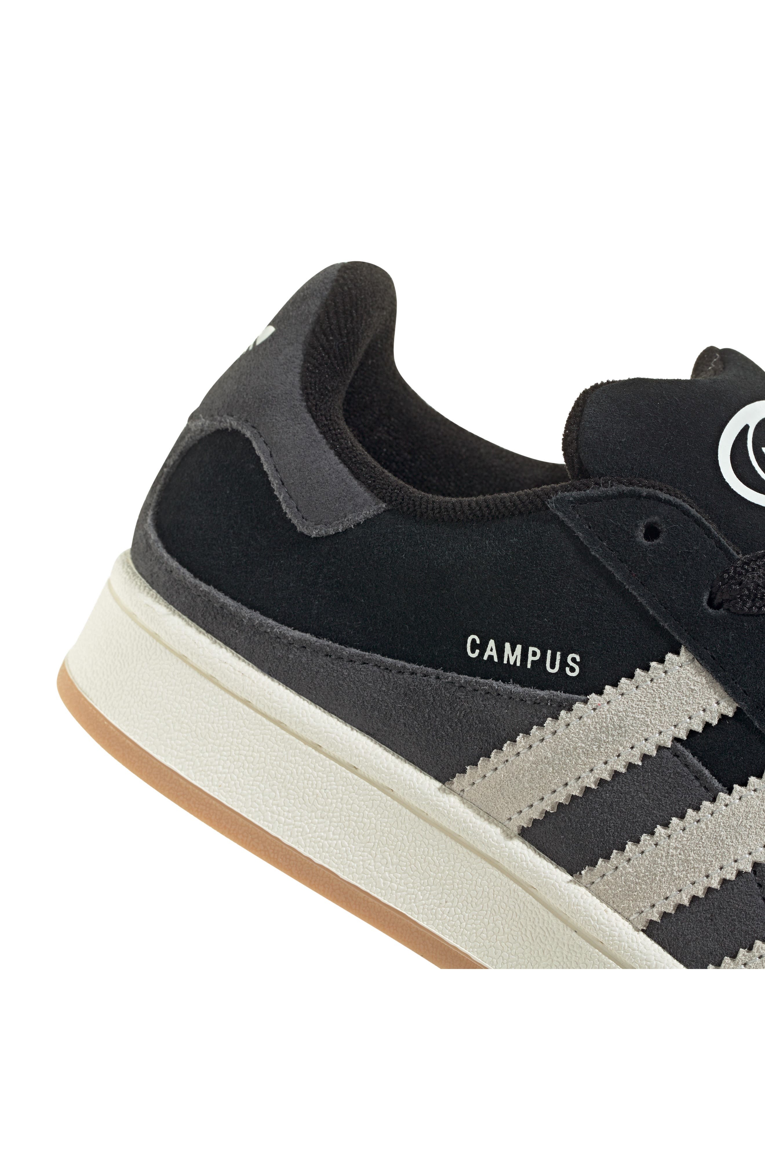 adidas Campus 00s Sneaker in Black/Off White/Grey at Nordstrom - 9