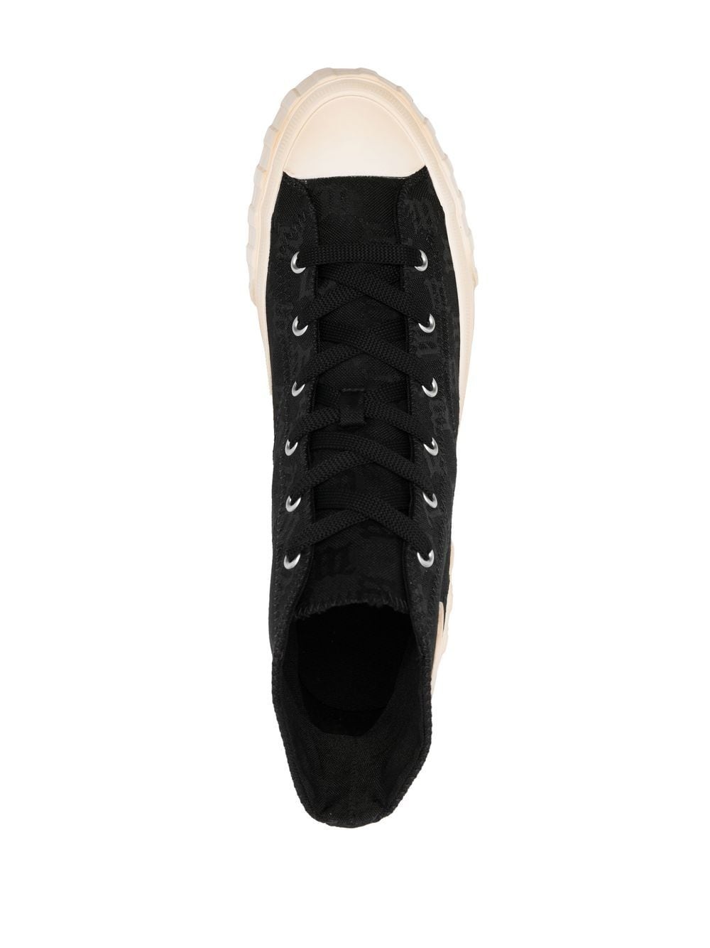 monogram high-top sneakers - 4