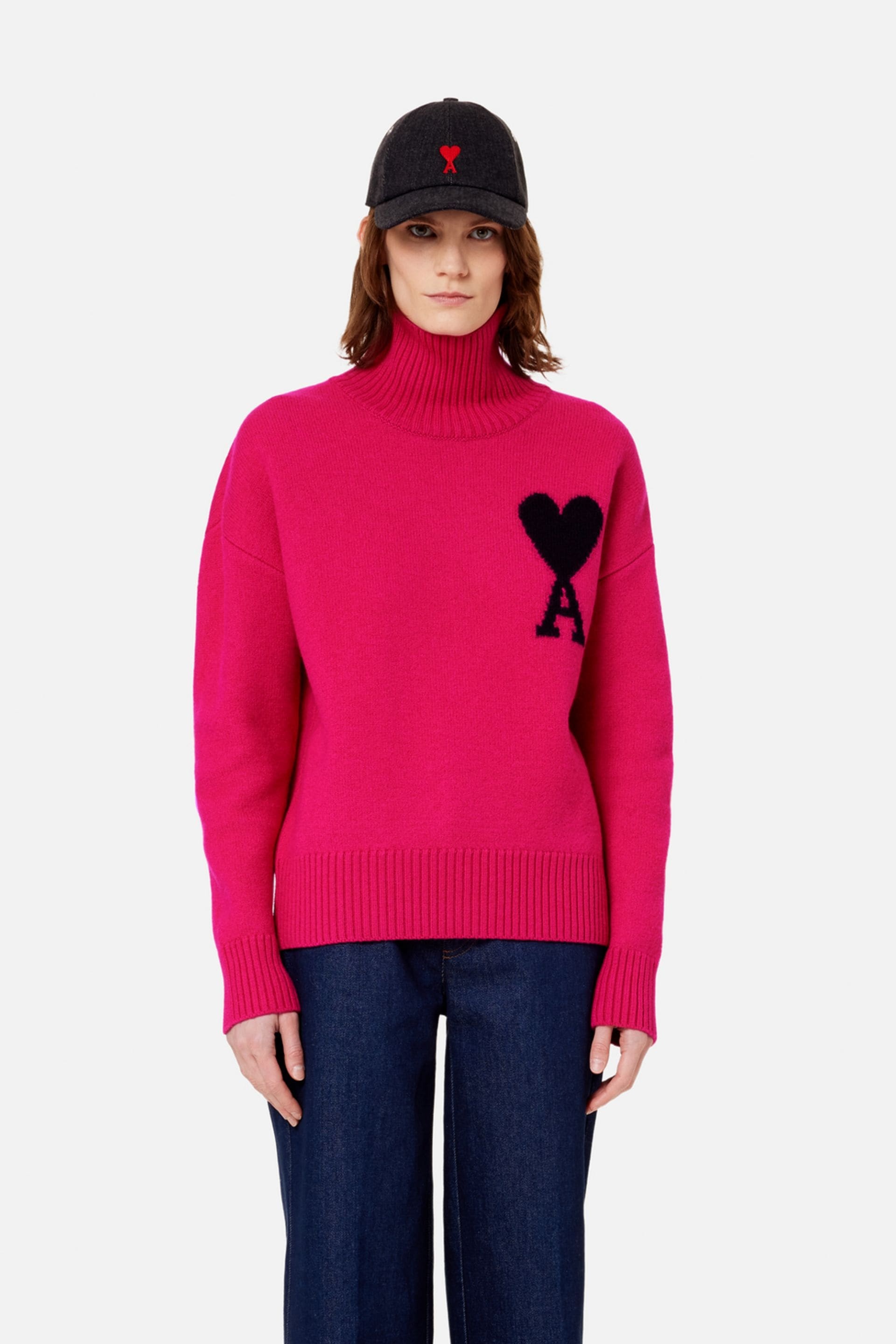 Ami de Coeur roll-neck jumper - 2