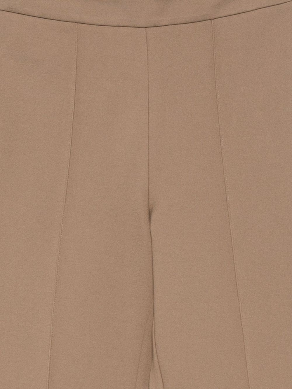 centre-seam flared trousers - 3