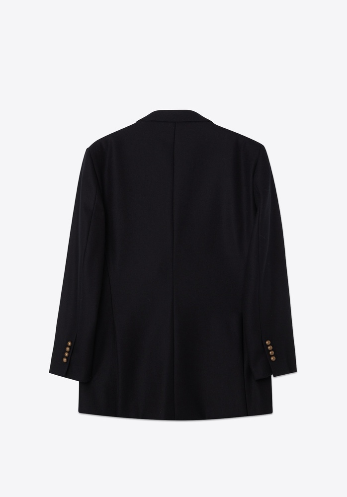 BLAZER 67 BLACK UNIFORM WOOL - 4