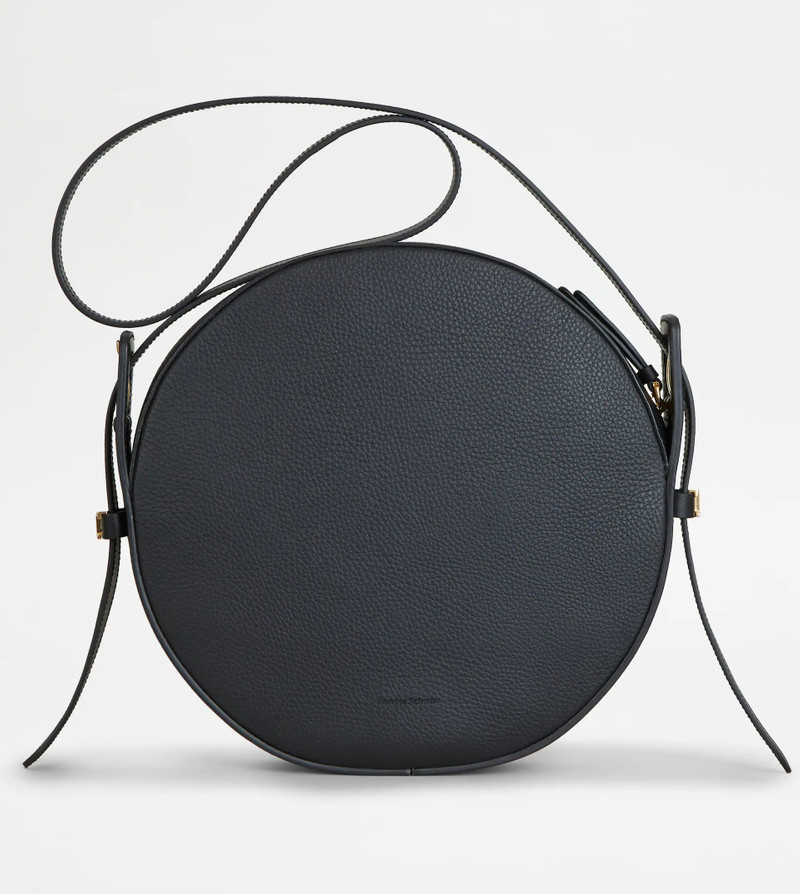 CROSSBODY BAG IN LEATHER SMALL - BLACK 3