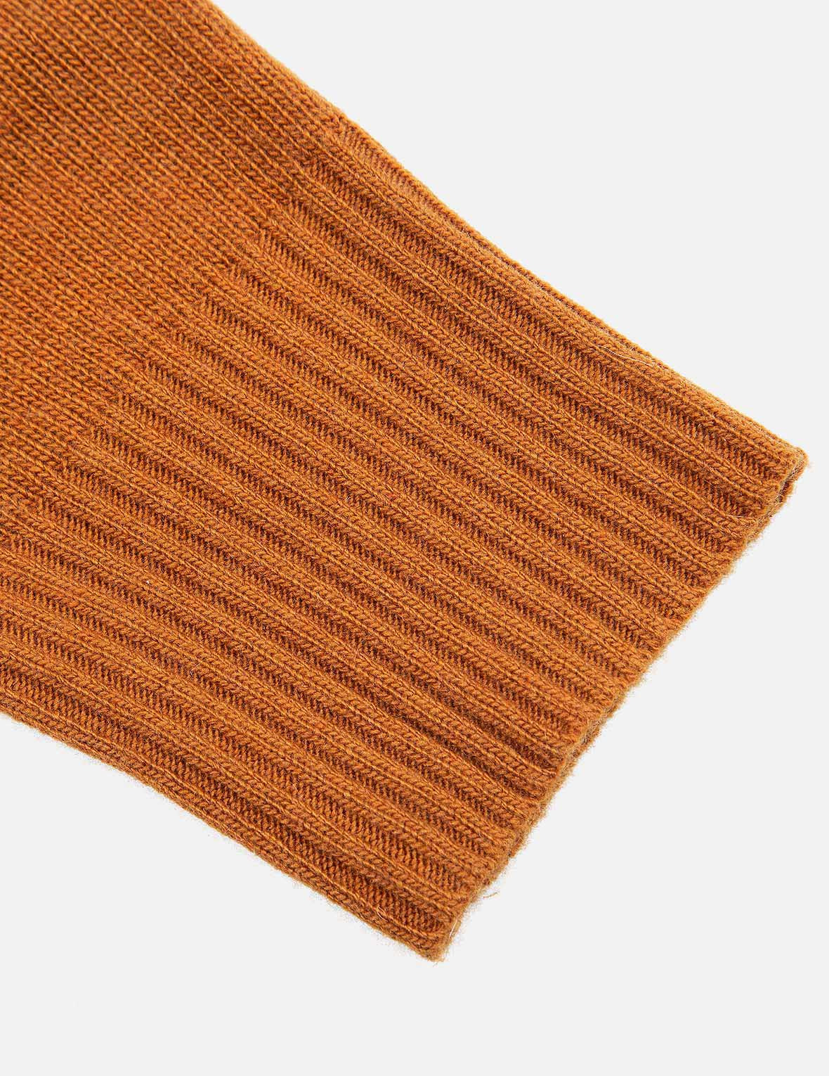 KAMON EMBROIDERY TURTLENECK KNITTED PULLOVER - 10
