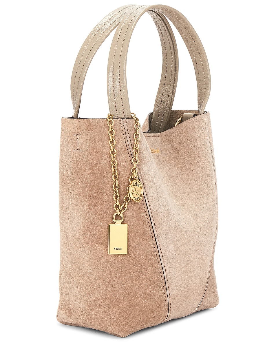 Chloe Spin Suede Bag - 5