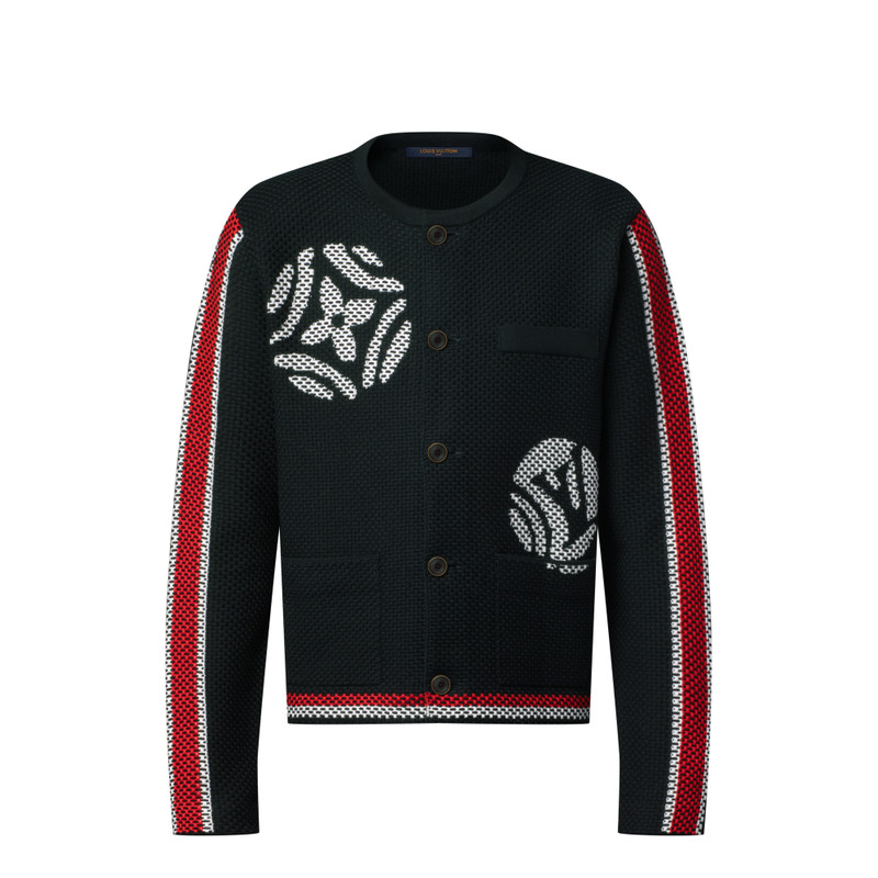 Knitted Cotton Jacket - 1