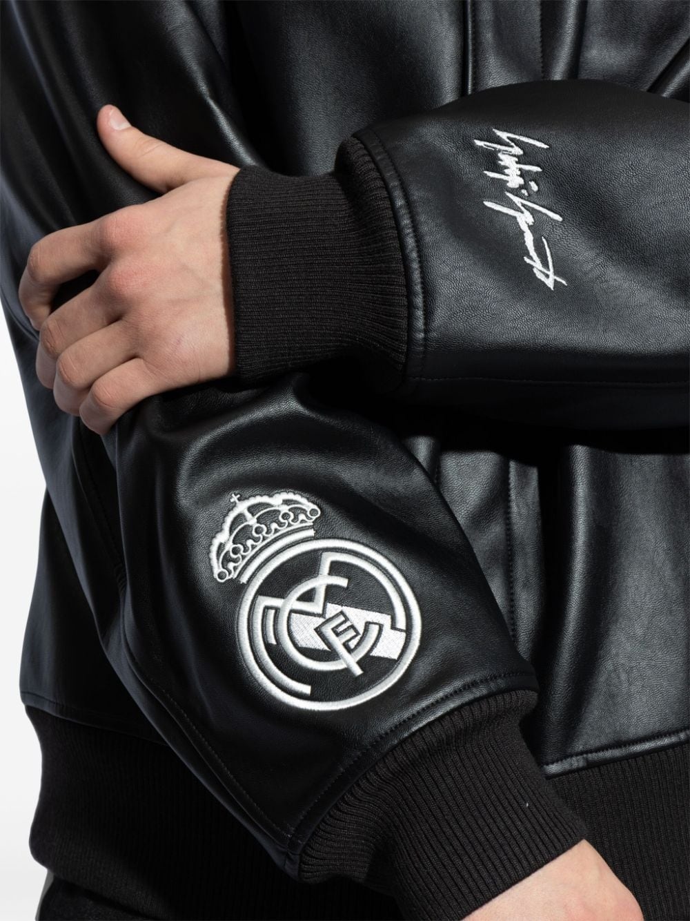 Real Madrid feaus-leather jacket - 5