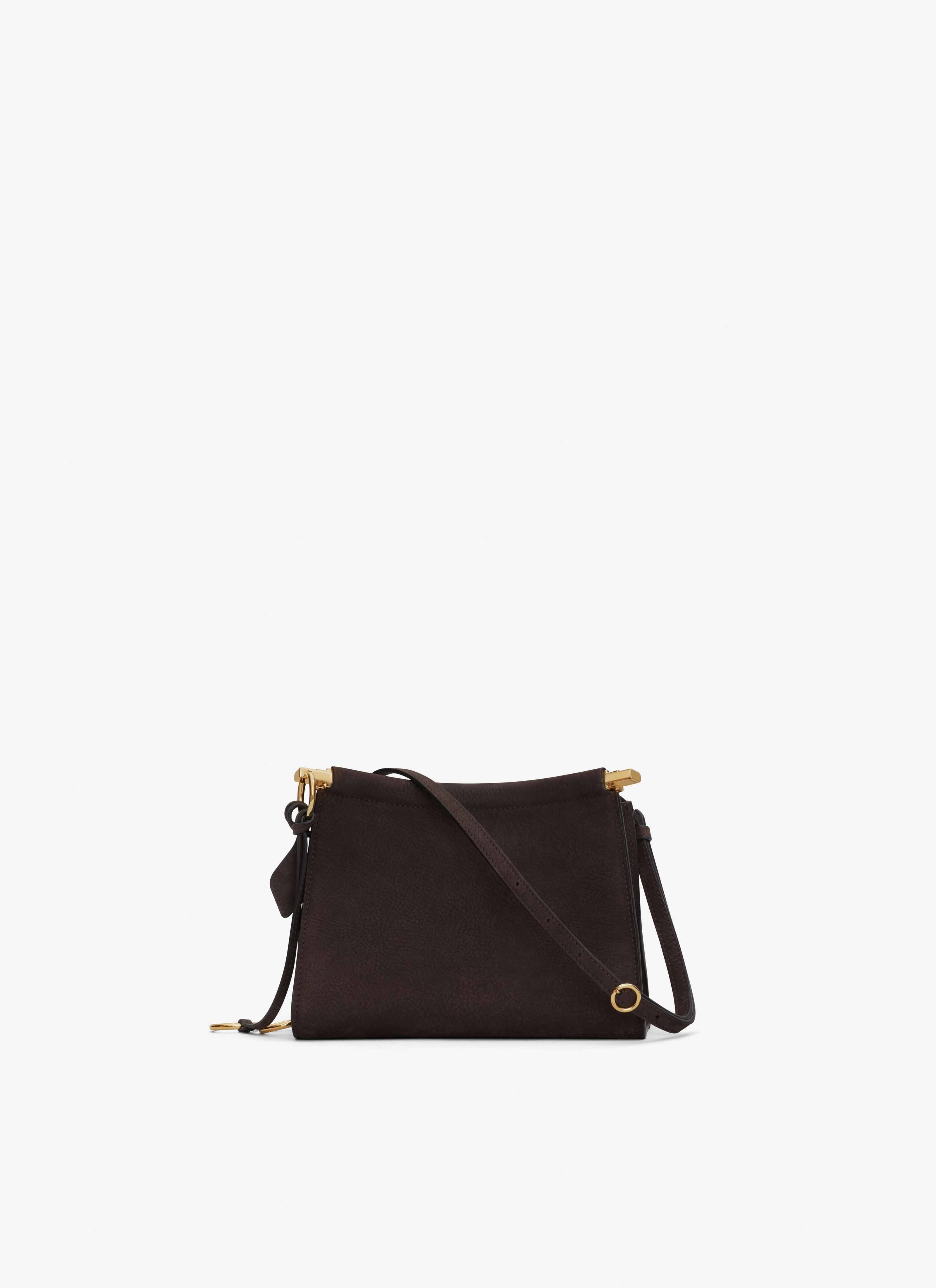 LE CLICK SMALL SQUARE BAG IN NUBUCK - 4